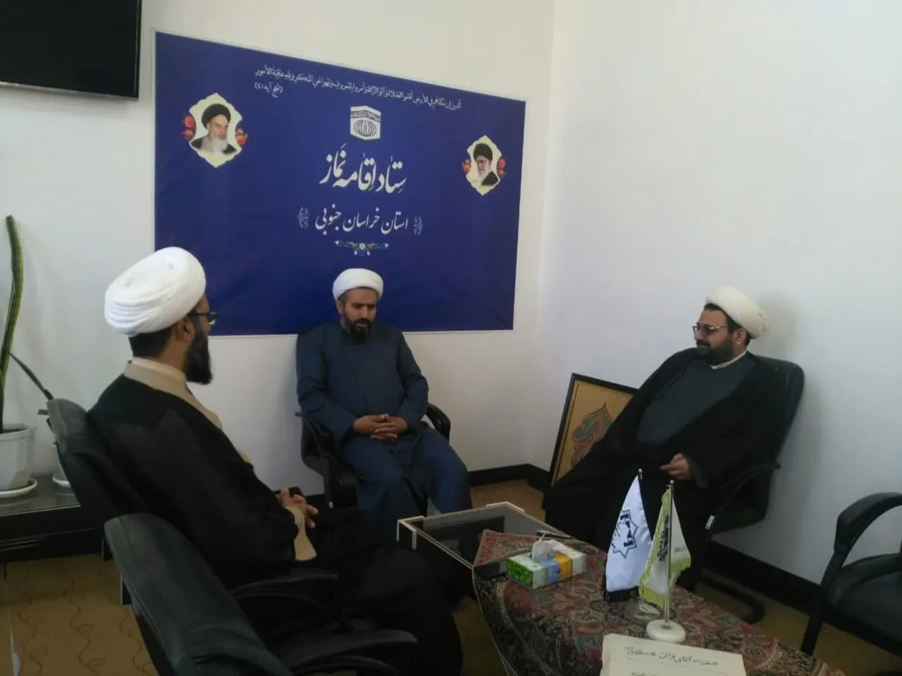 دیدار مدیر ستاد کانون‌های فرهنگی هنری مساجد خراسان جنوبی،با مدیر ستاد اقامه نماز استان