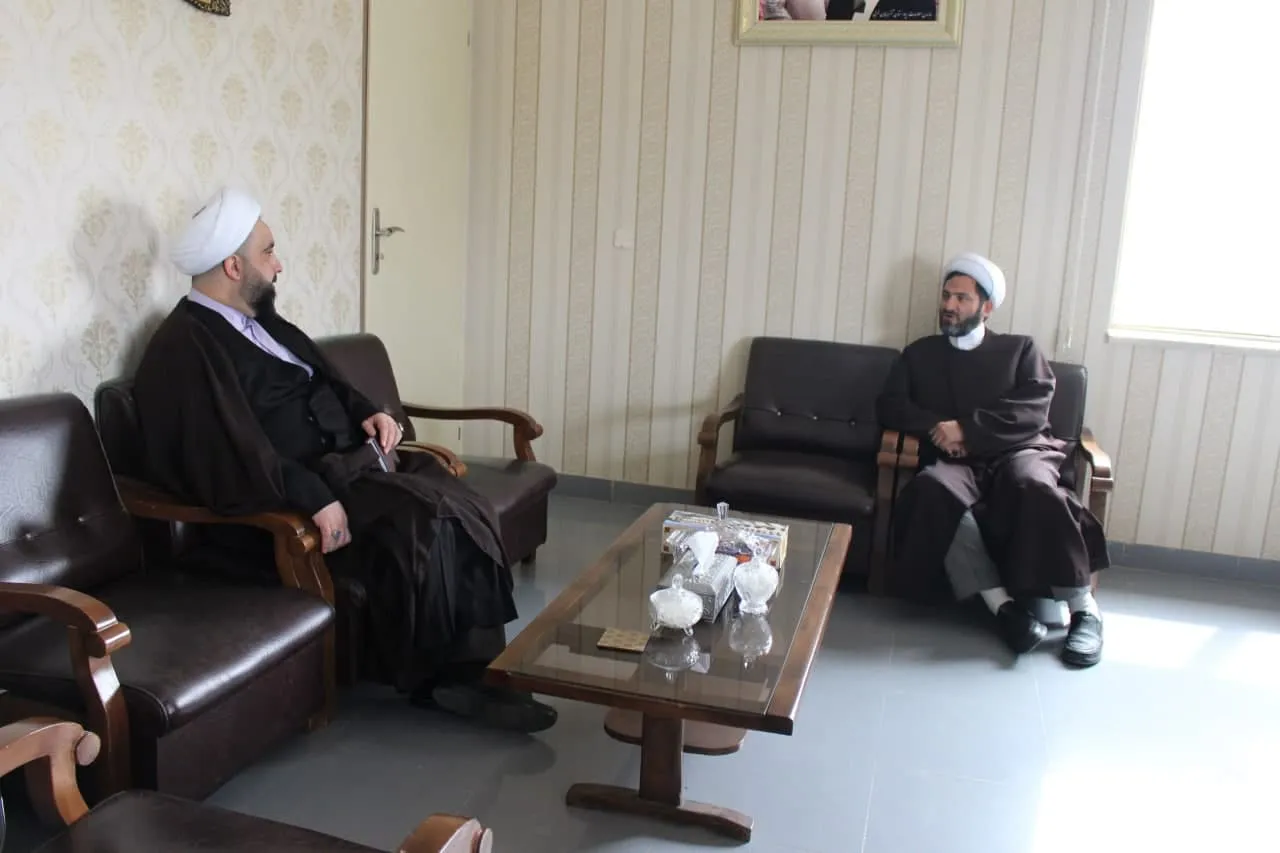 دیدار مدیر ستاد اقامه نماز با مسئول حوزه نمایندگی ولی فقیه سپاه شهدای استان