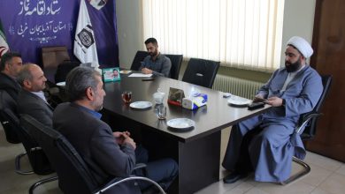 مدیر کل اداره فرهنگ و ارشاد اسلامی با مدیر ستاد اقامه نماز استان دیدار و گفتگو کرد