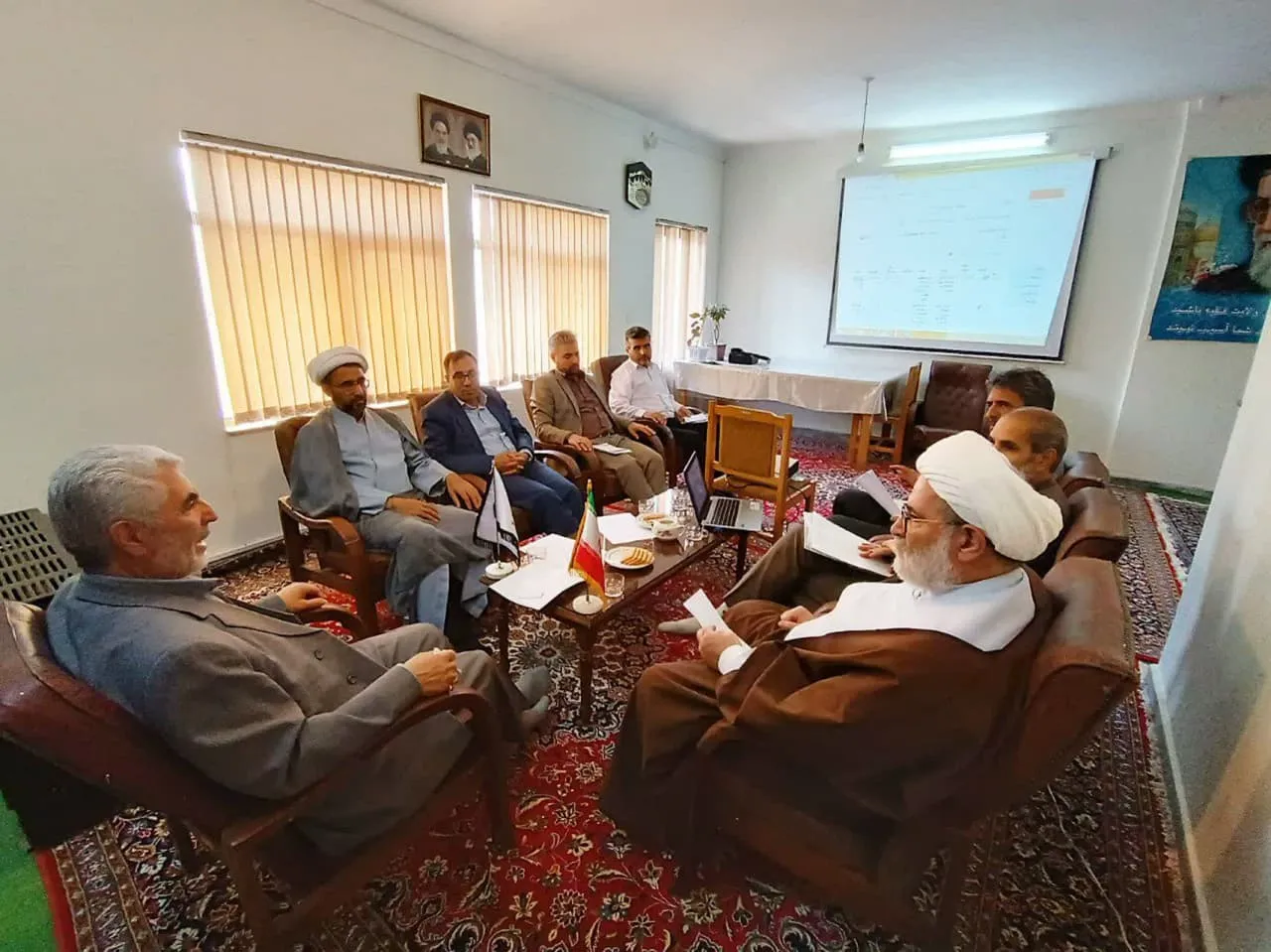 جلسه هیئت ارزیابی عملکرد نماز دستگاههای اجرایی استان اردبیل