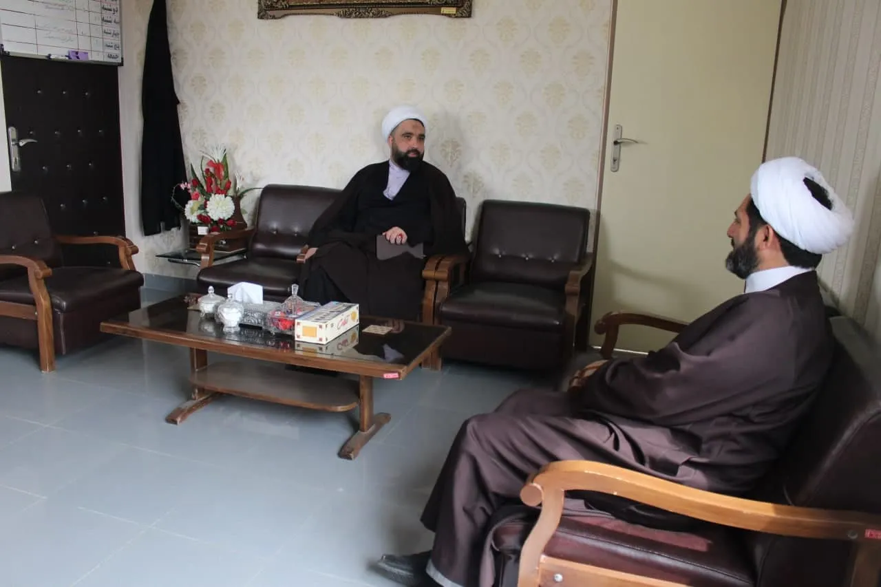دیدار مدیر ستاد اقامه نماز با مسئول حوزه نمایندگی ولی فقیه سپاه شهدای استان