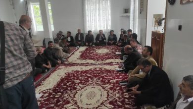 بازدید نماینده مردم شریف بانه به همراه دبیر شورای اقامه نماز از مساجد بخش آرمرده