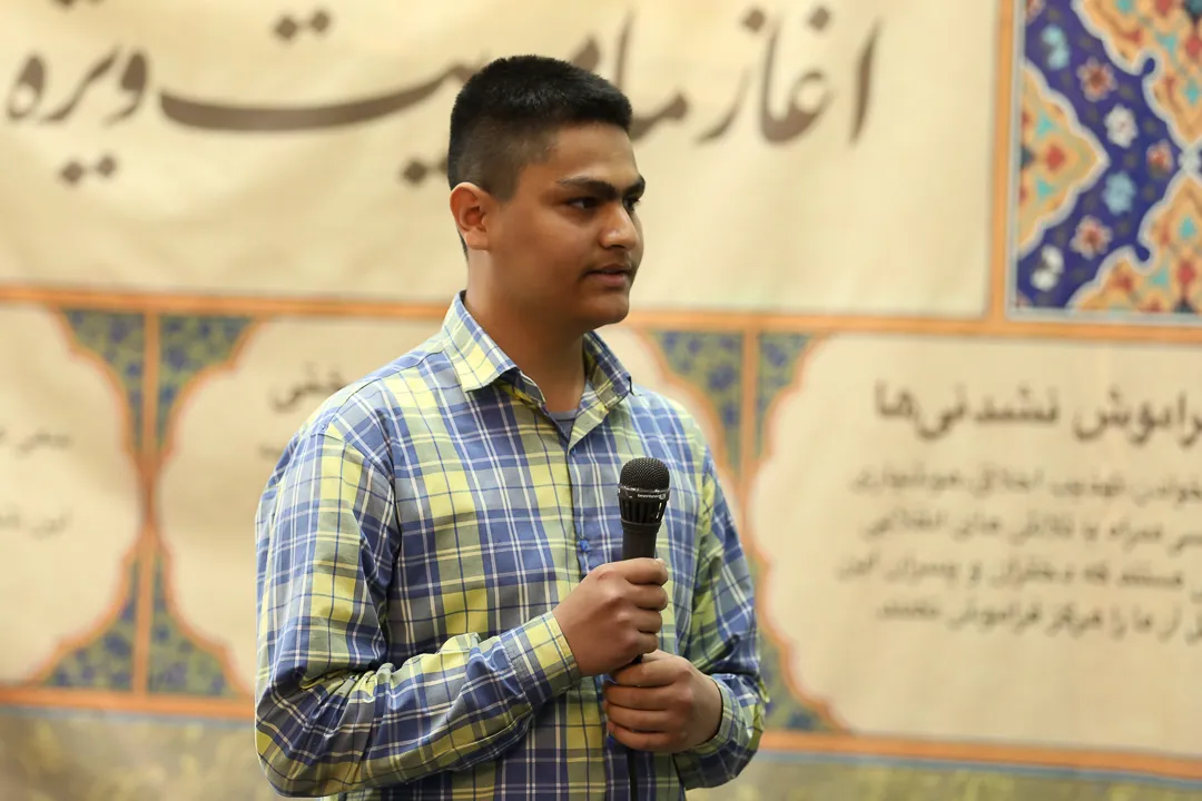جشن تکلیف دانشآموزان دبیرستان پسرانه شهید سلیمانی قزوین برگزار شد