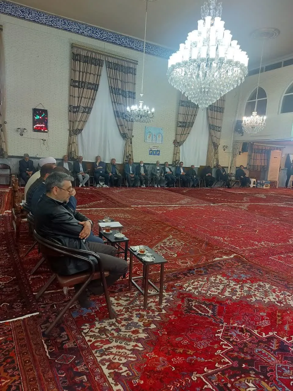 سخنرانی مدیر ستاد اقامه نماز در مسجد چهارده معصوم کوی پرواز تبریز