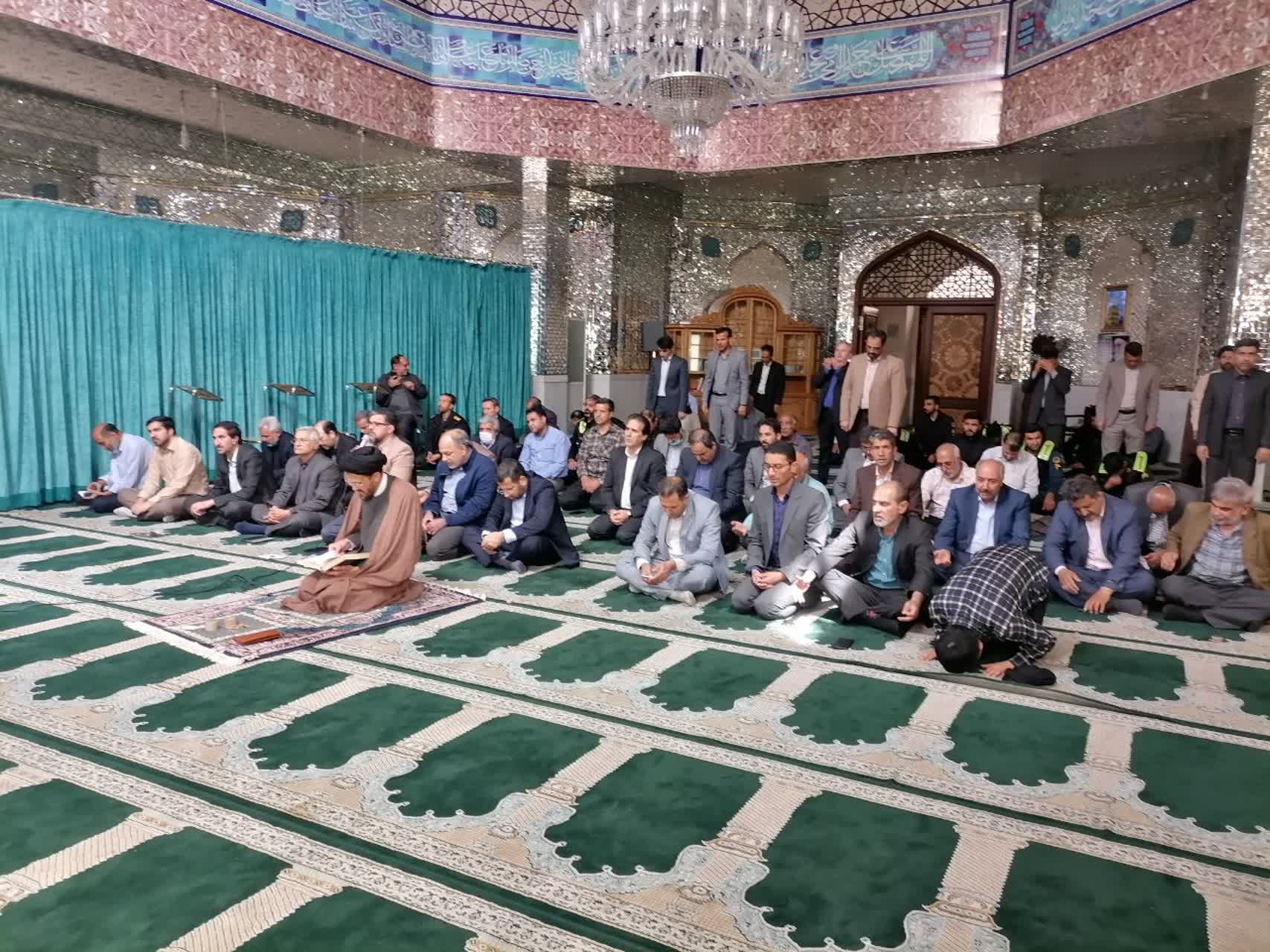 از 50 نمازخانه ی ادارات کل خراسان رضوی بازدید به عمل آمد