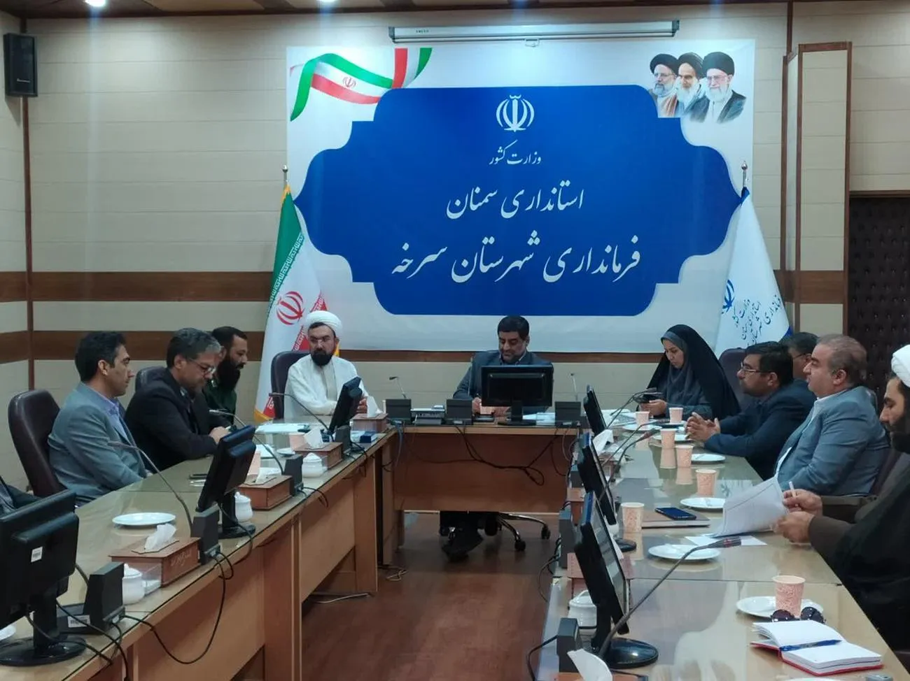 جلسه شورای اقامه نماز شهرستان سرخه برگزار شد