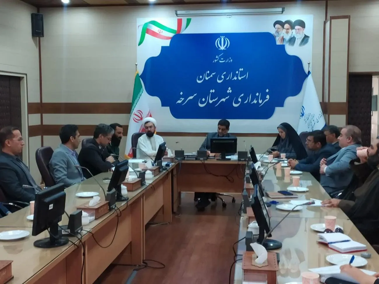 جلسه شورای اقامه نماز شهرستان سرخه برگزار شد