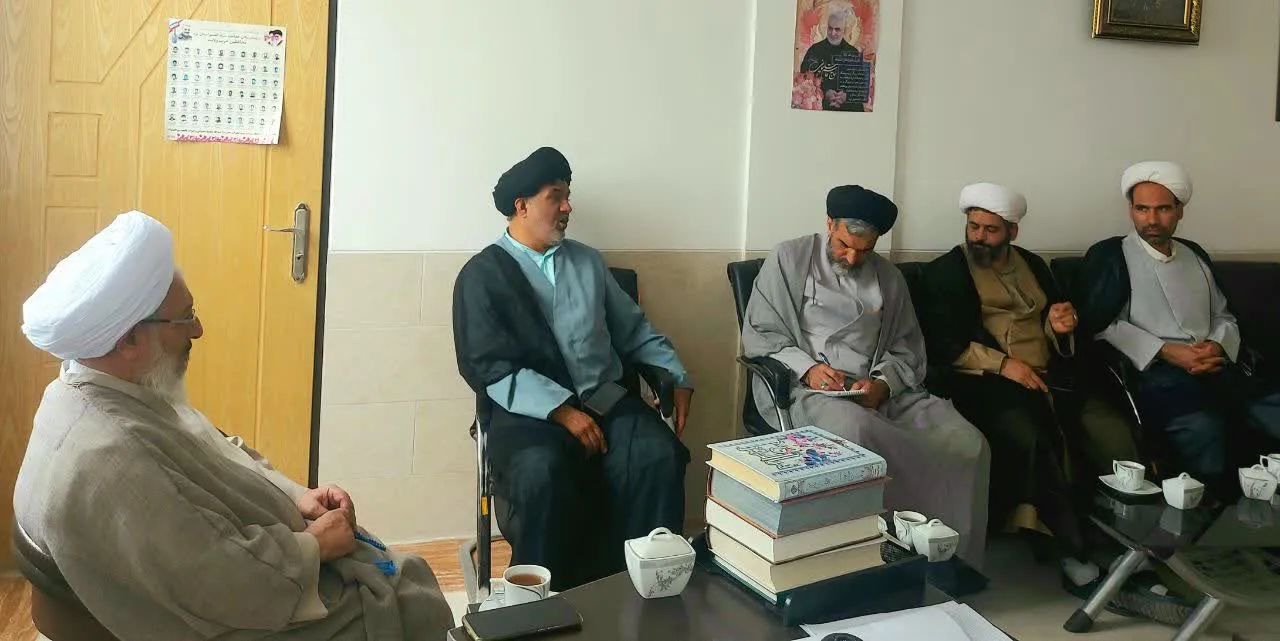 جلسه برنامه ریزی نهمین اجلاس استانی در شهرستان تفت