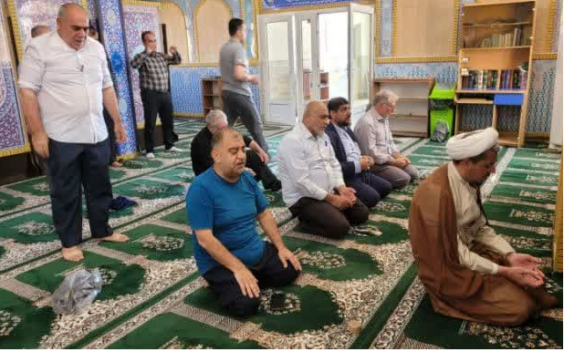 مدیر ستاد اقامه نماز قم از مساجد بین راهی الجهاد و الاجتهاد بازدید کرد