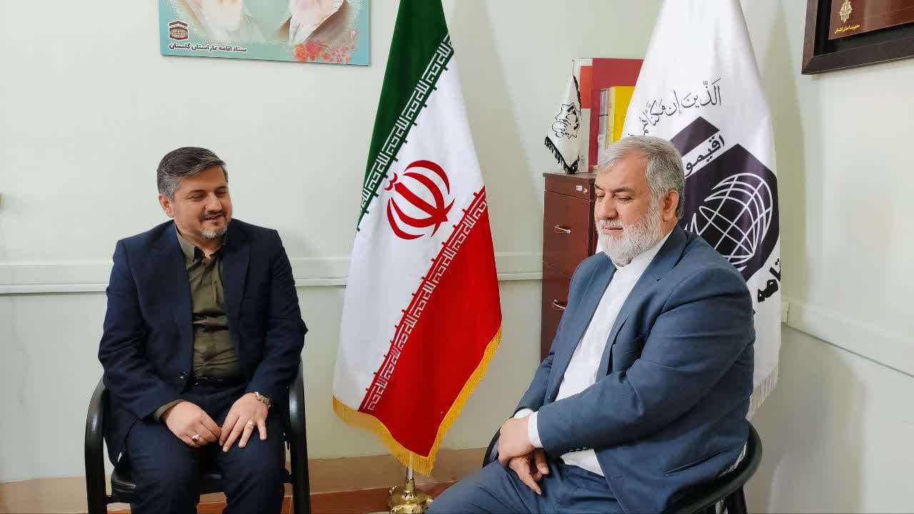 دیدار مدیرکل راه و شهرسازی استان گلستان با مدیر ستاد اقامه نماز