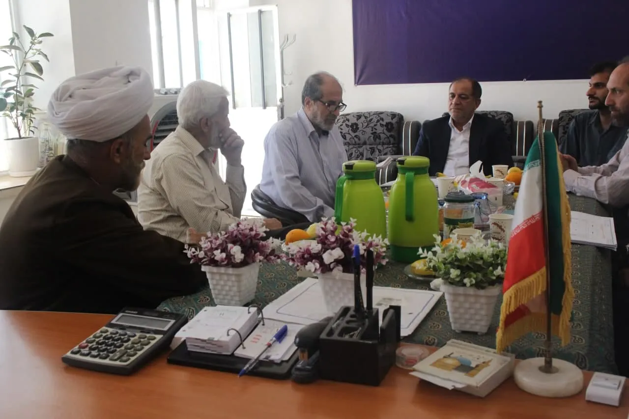 جلسه هیت امنا مسجد حضرت خدیجه کبری