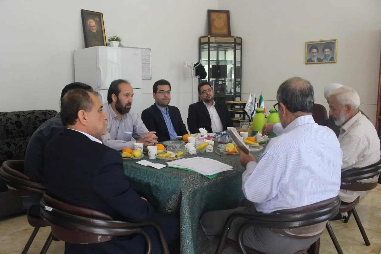 جلسه هیت امنا مسجد حضرت خدیجه کبری