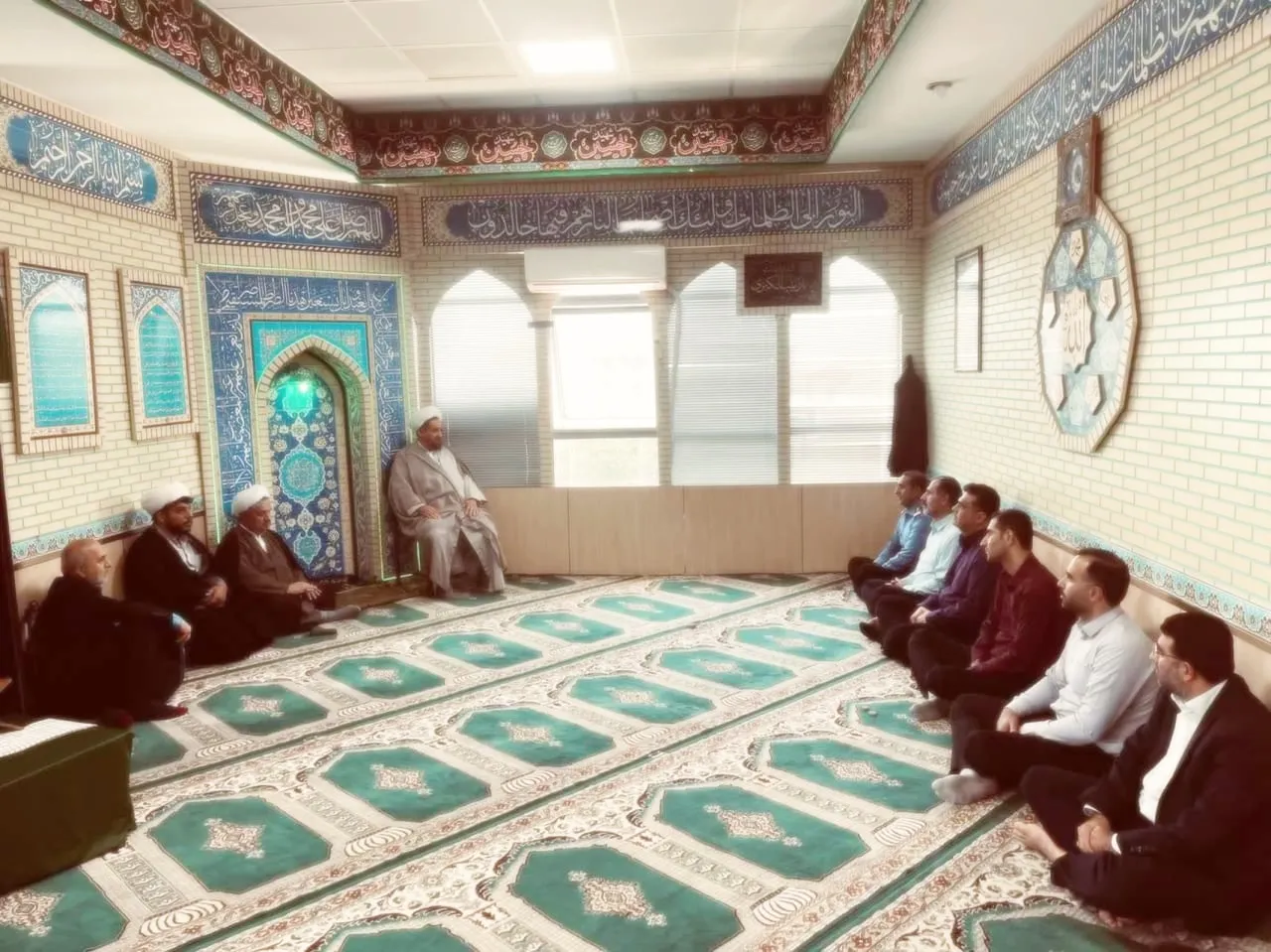 بازديد مدير ستاد اقامه نماز از نمازخانه بانك مسكن سرپرستي مازندران