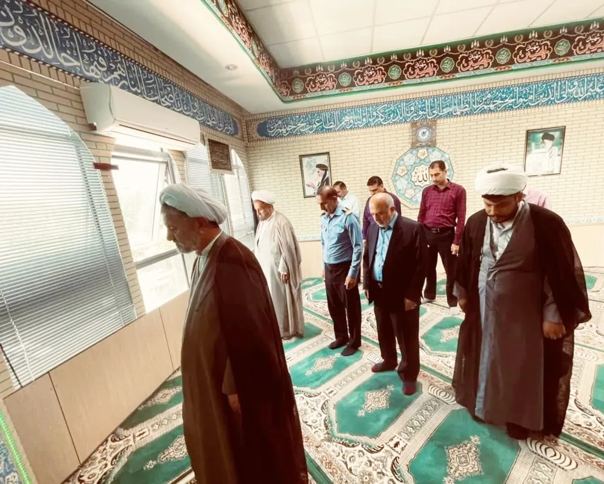 بازديد مدير ستاد اقامه نماز از نمازخانه بانك مسكن سرپرستي مازندران