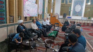 جلسه مشترک مساجد شهرک های همجوار گرگان