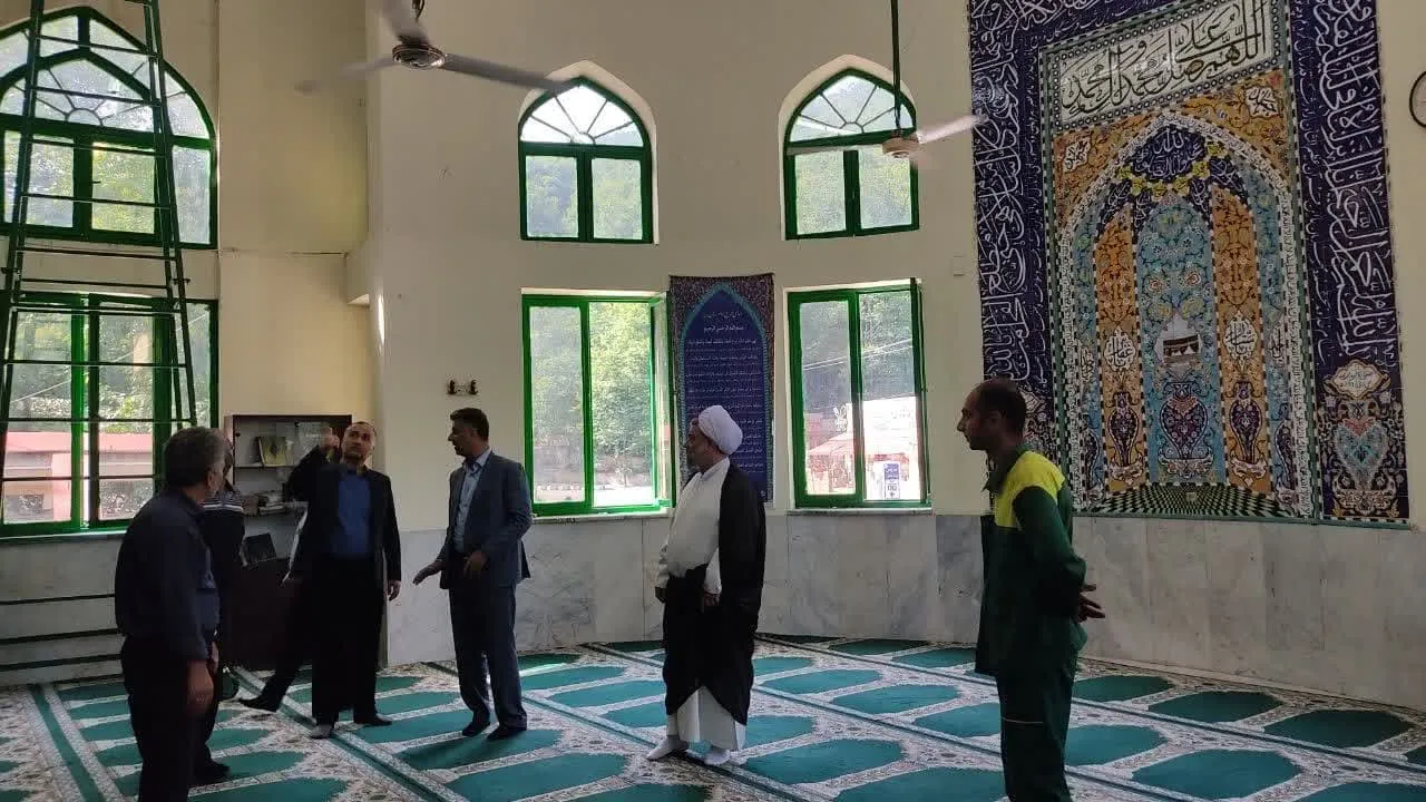 بازدید از نمازخانه تفرجگاه گرگان
