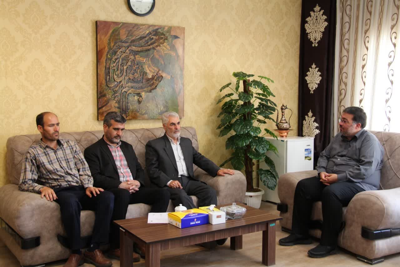 دیدار مدیر ستاد با مدیر جدید حوزه هنری اردبیل