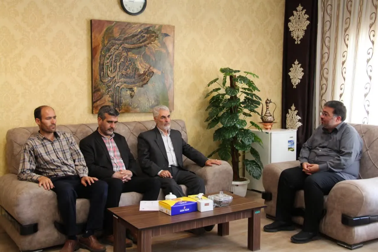 دیدار مدیر ستاد با مدیر جدید حوزه هنری اردبیل