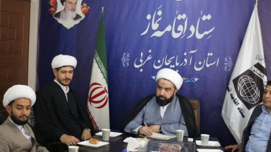 شورای هیئات مذهبی ارومیه با مدیر ستاد اقامه نماز استان دیدار و گفتگو کردند