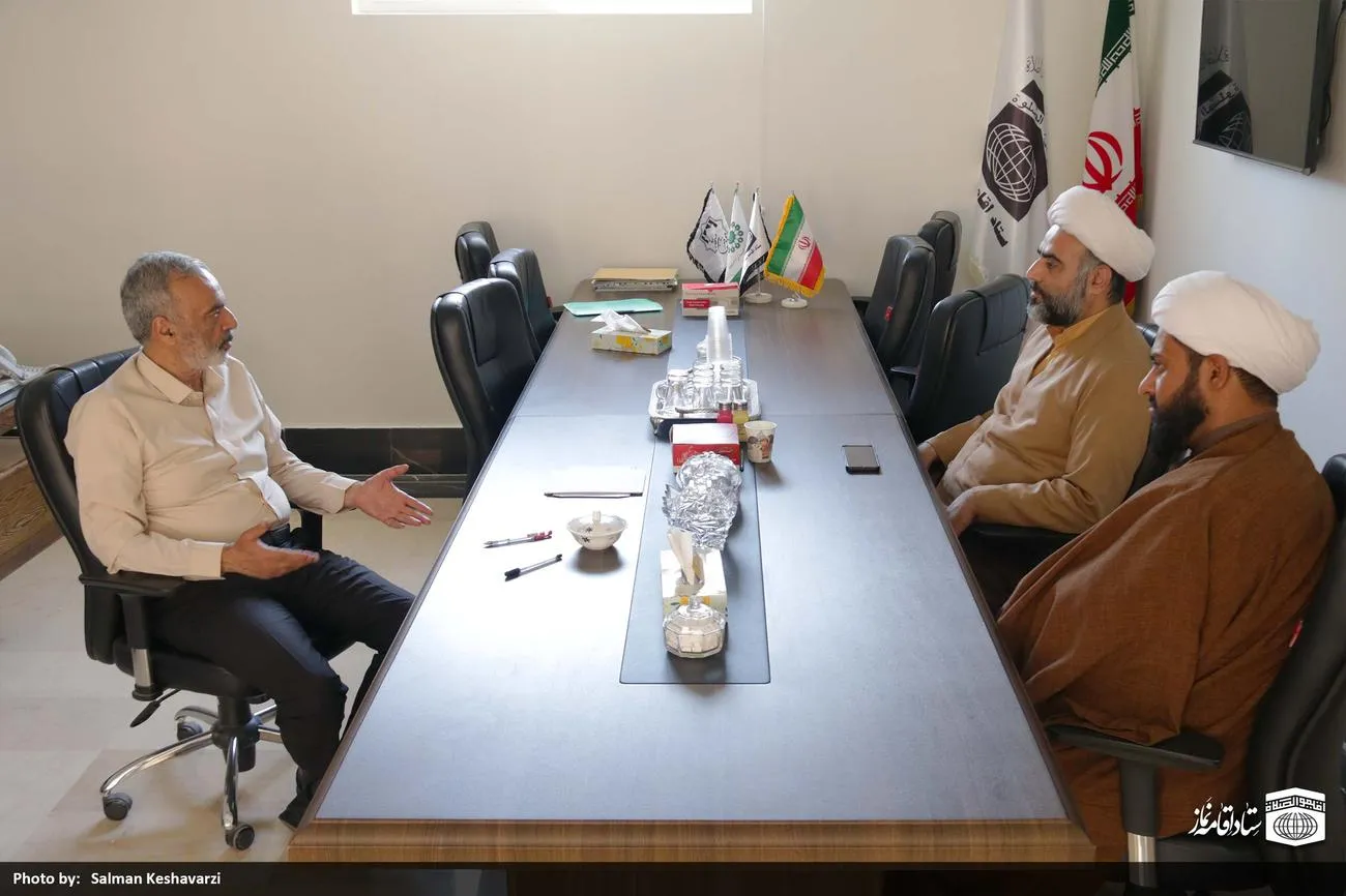 دیدار مدیر،روابط عمومی و معاون فرهنگی ستاد اقامه البرز با قائم مقام ستاد کل کشور برگزار شد