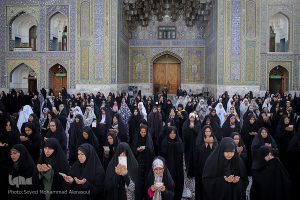 نماز عید قربان در جوار بارگاه منور رضوی