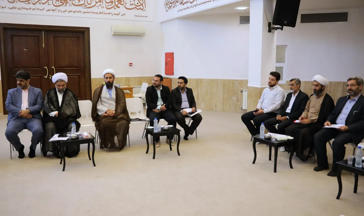 جلسه شورای اقامه نماز گلستان