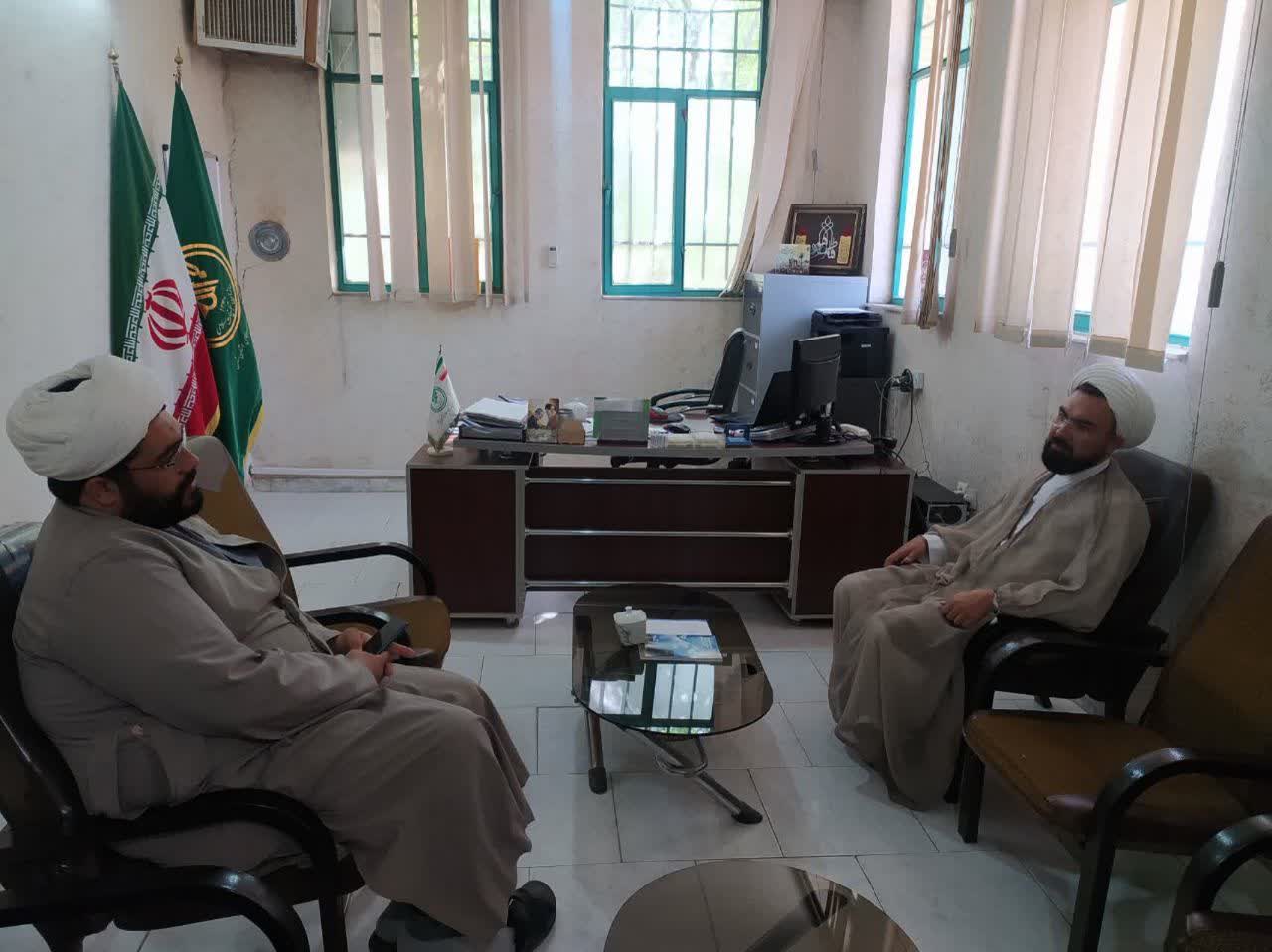مدیر ستاد اقامه نماز استان سمنان با دبیر اقامه نماز شهرستان گرمسار دیدار کرد