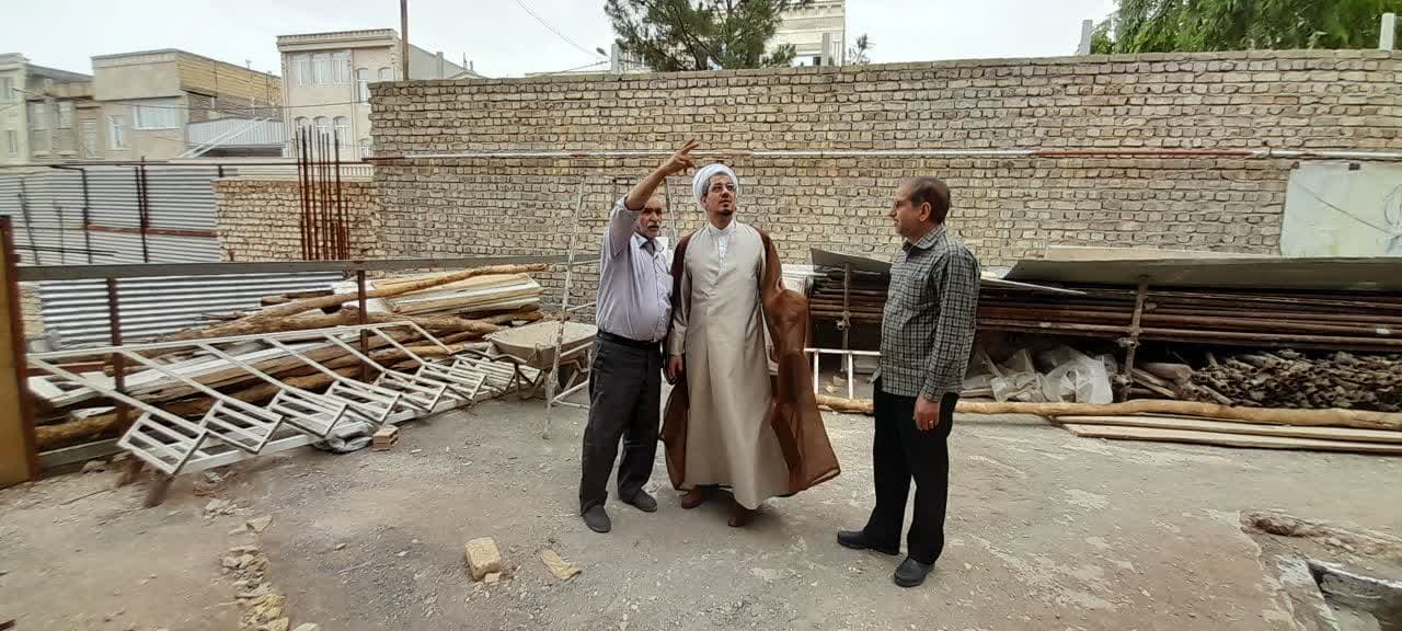 سلسله بازدید‌های دبیر مجمع خیرین مسجدساز قم از مساجد درحال بهسازی