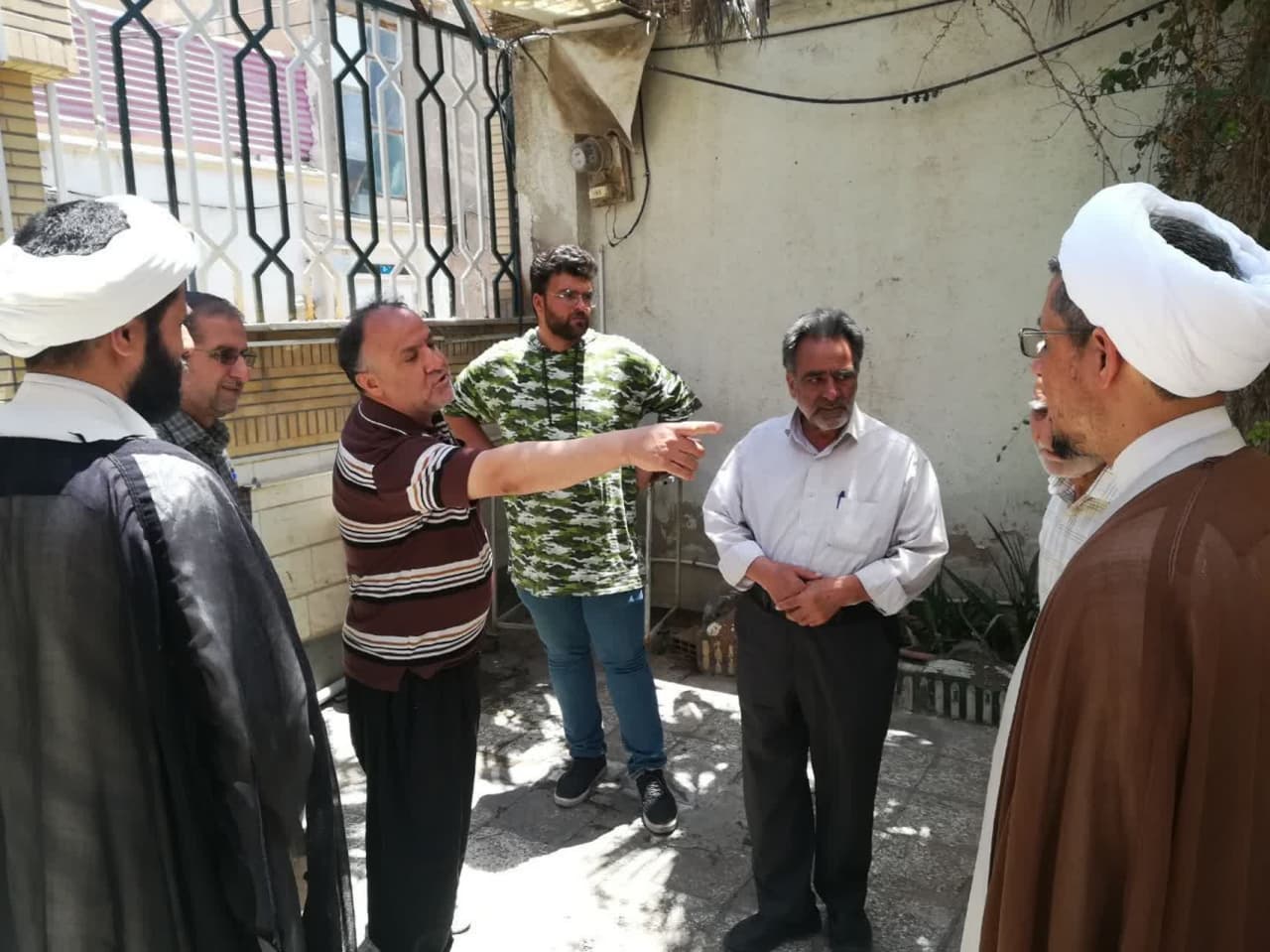 سلسله بازدیدهای دبیر مجمع خیرین مسجدساز قم از مساجد درحال بهسازی