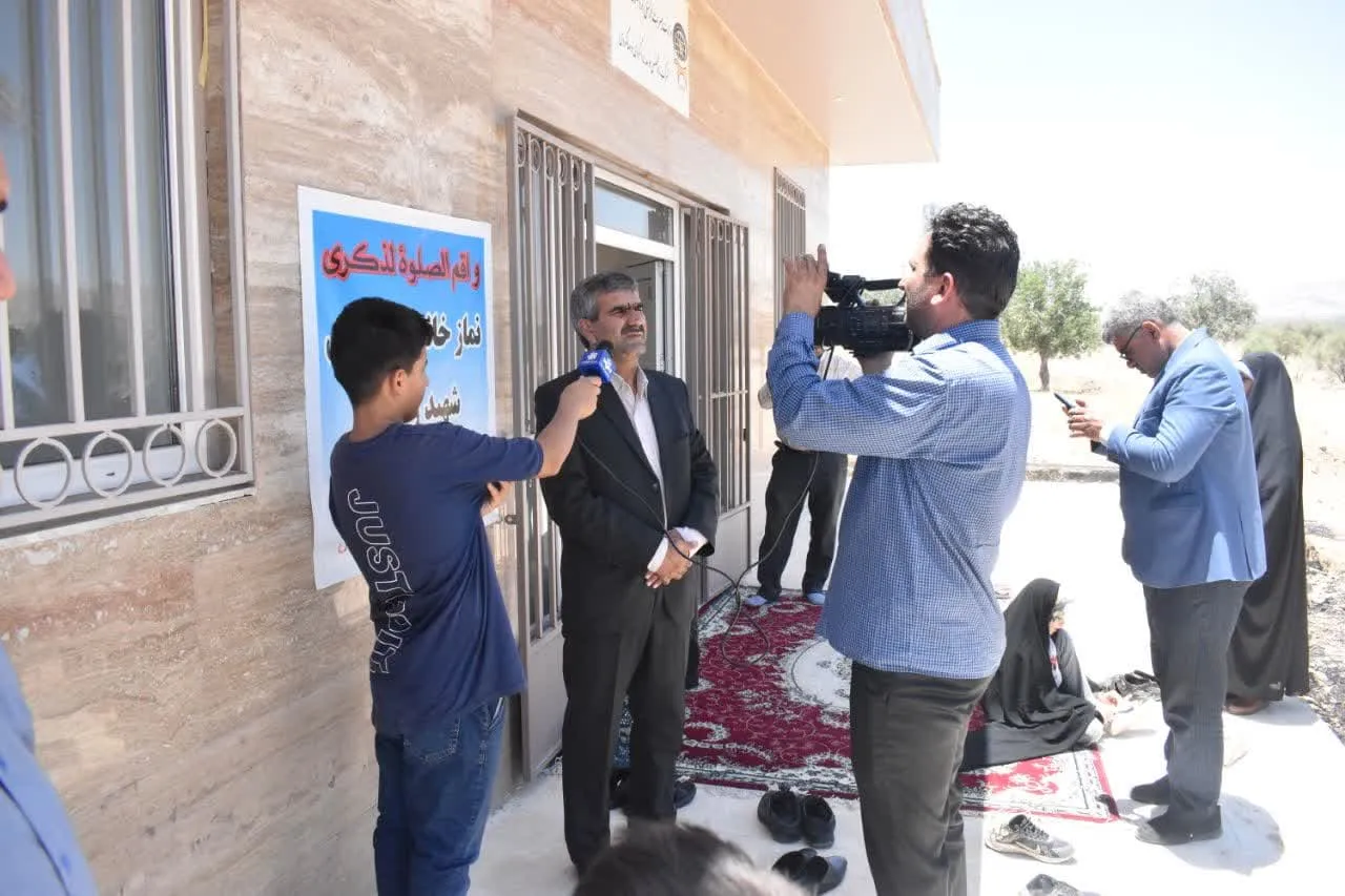 مسجد بین راهی شهید رجایی شهرستان ارسنجان