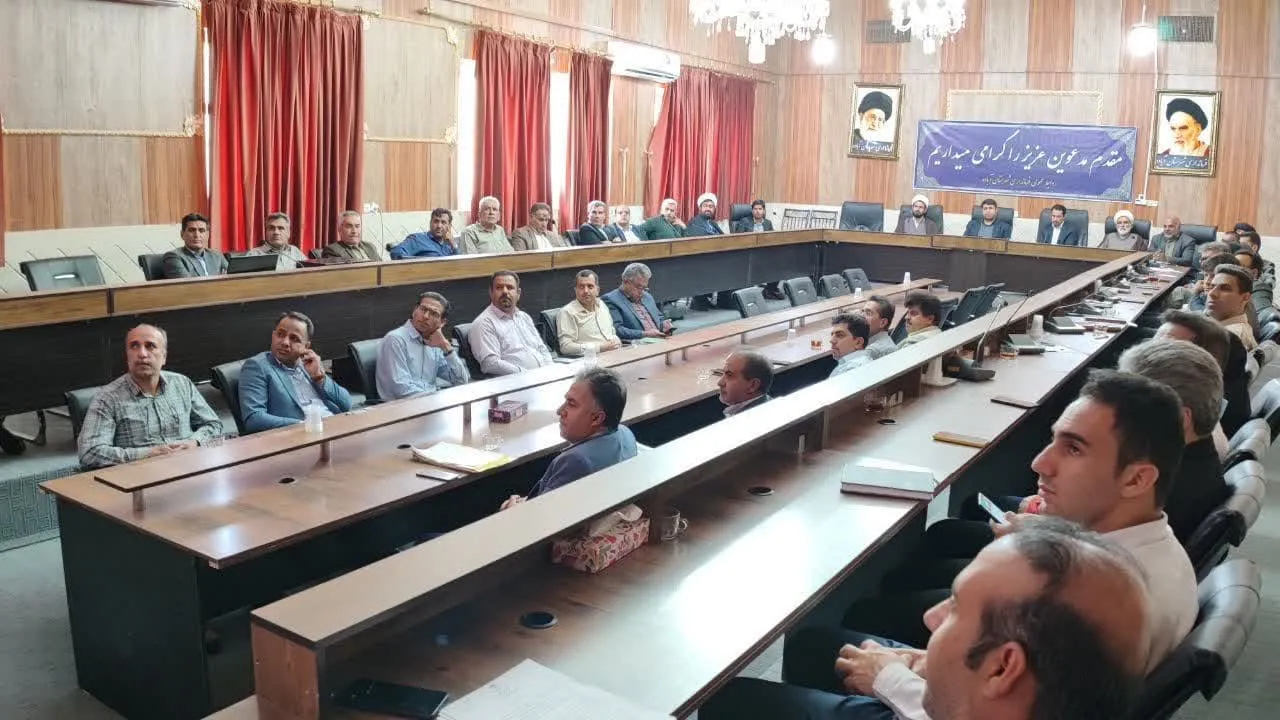 جلسه شورای اقامه نماز شهرستان آباده