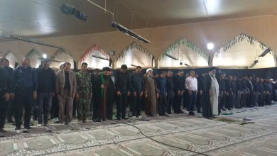 نماز ظهر تاسوعای حسینی در یاسوج