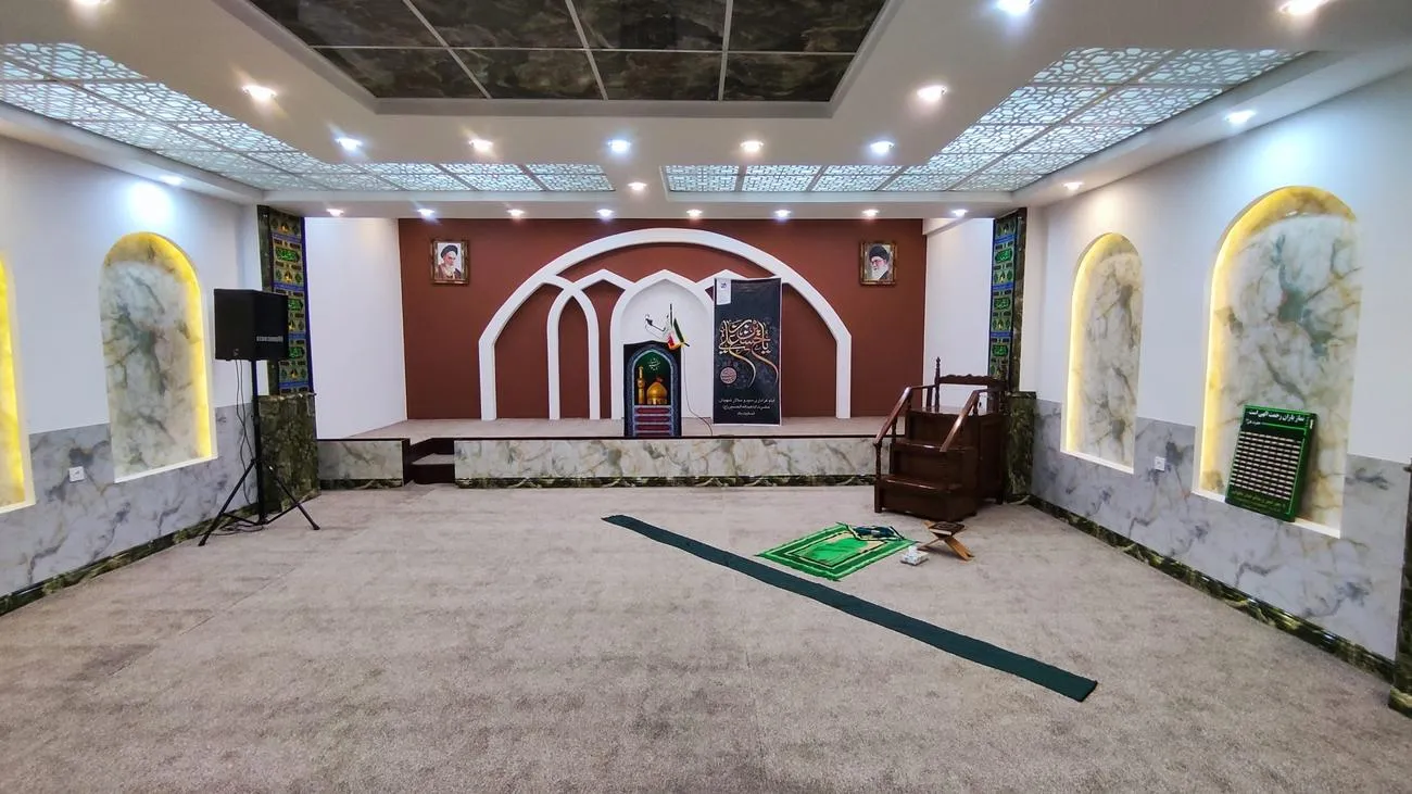 افتتاح نمازخانه مخابرات گلستان