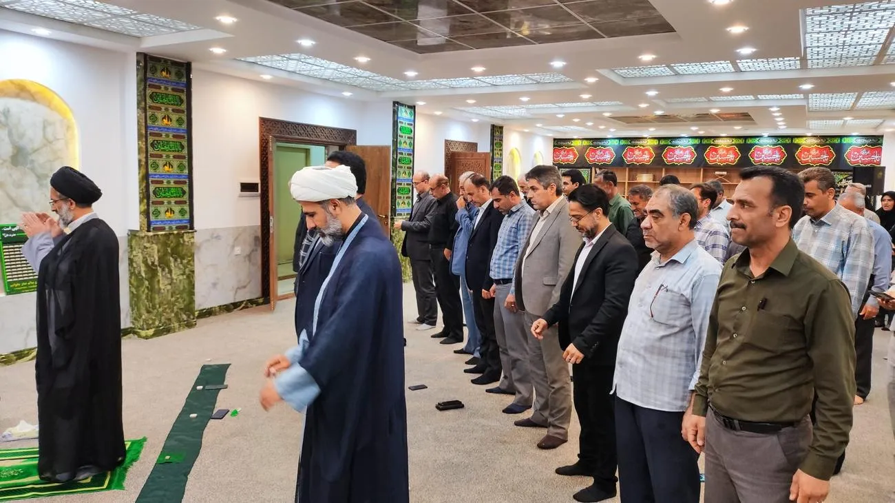 افتتاح نمازخانه مخابرات گلستان