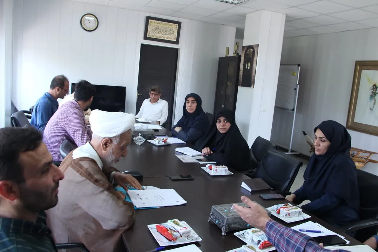 جلسه شورای اقامه نماز اداره کل فرهنگ و ارشاد اسلامی استان بوشهر