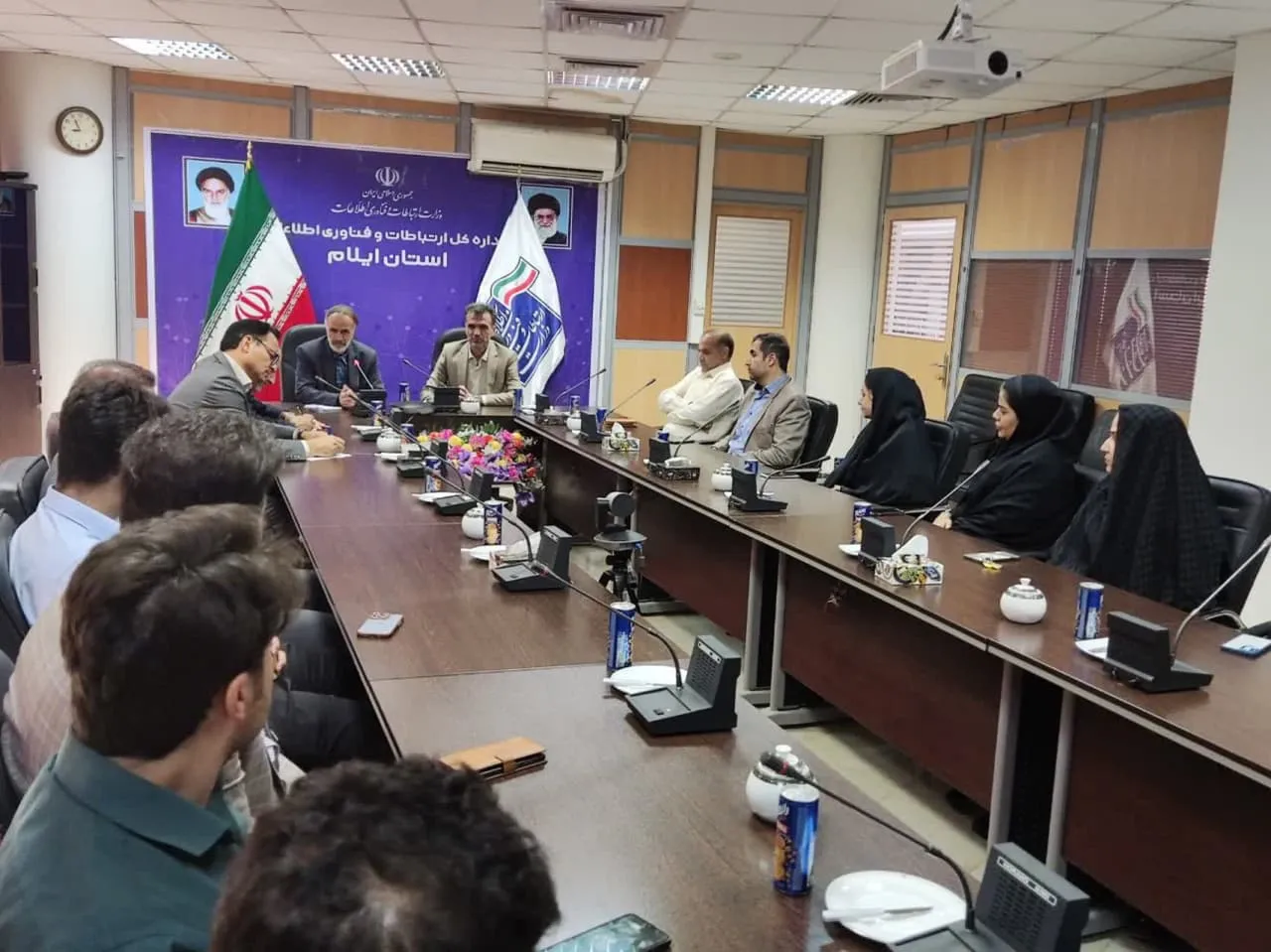 جلسه شورای اقامه نماز اداره کل ارتباطات و فناوری اطلاعات استان ایلام برگزار شد
