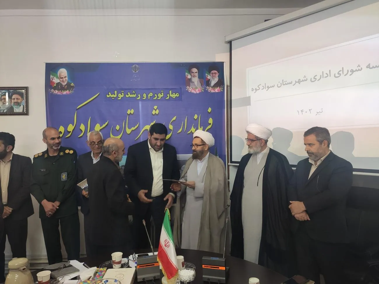 دبیر جدید ستاد اقامه نماز شهرستان سواد كوه معرفی شد
