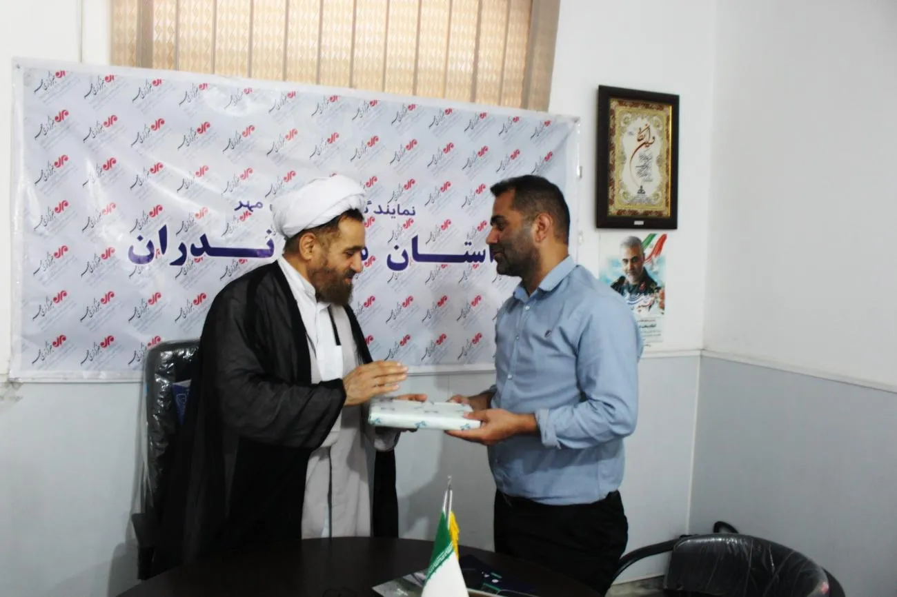 مدير ستاد اقامه نماز مازندران از خبرگزاری مهر استان بازدید کرد