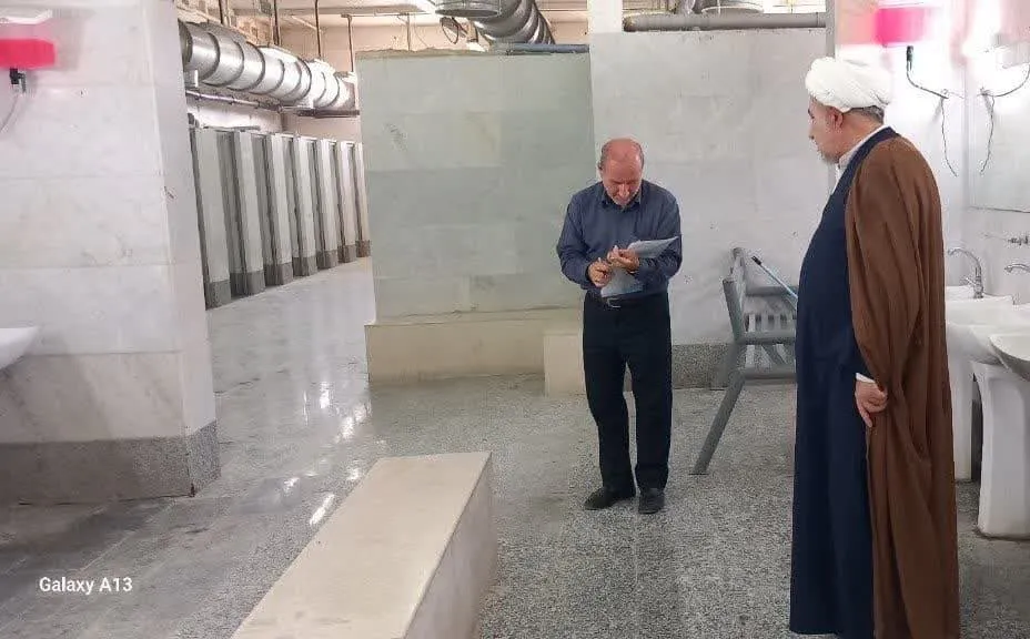 بازدید کارگروه نظارت بر نمازخانههای راههای مواصلاتی استان از مرز مهران