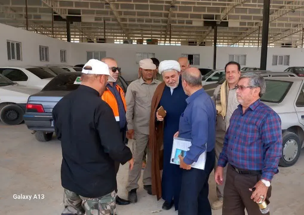 بازدید کارگروه نظارت بر نمازخانههای راههای مواصلاتی استان از مرز مهران