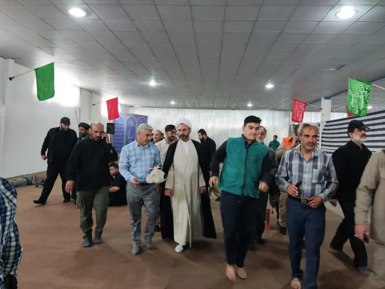 بازدید نماینده ولی فقیه استان ایلام از نمازخانههای پایانههای مرزی مهران