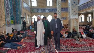 بازدید نماینده ولی فقیه استان ایلام از نمازخانه‌های پایانه‌های مرزی مهران