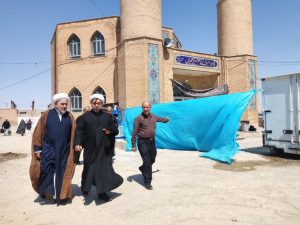 مدیر نظارت و ارزیابی ستاد اقامه نماز مرکز از فضاهای اقامه نماز مرز مهران بازدید کرد