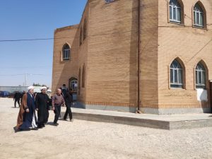 مدیر نظارت و ارزیابی ستاد اقامه نماز مرکز از فضاهای اقامه نماز مرز مهران بازدید کرد