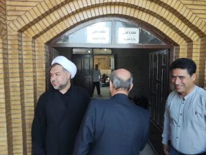مدیر نظارت و ارزیابی ستاد اقامه نماز مرکز از فضاهای اقامه نماز مرز مهران بازدید کرد
