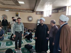 مدیر نظارت و ارزیابی ستاد اقامه نماز مرکز از فضاهای اقامه نماز مرز مهران بازدید کرد