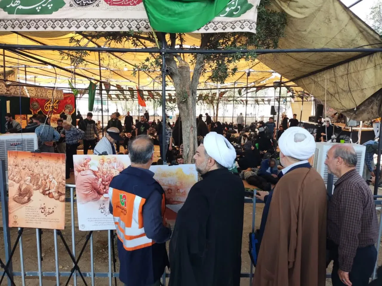 مدیر نظارت و ارزیابی ستاد اقامه نماز مرکز از فضاهای اقامه نماز مرز مهران بازدید کرد