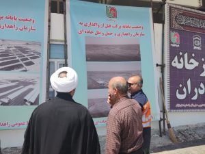 مدیر نظارت و ارزیابی ستاد اقامه نماز مرکز از فضاهای اقامه نماز مرز مهران بازدید کرد