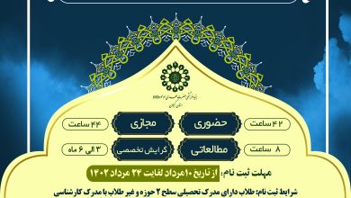 دوره تربیت مربی معارف مهدویت گیلان