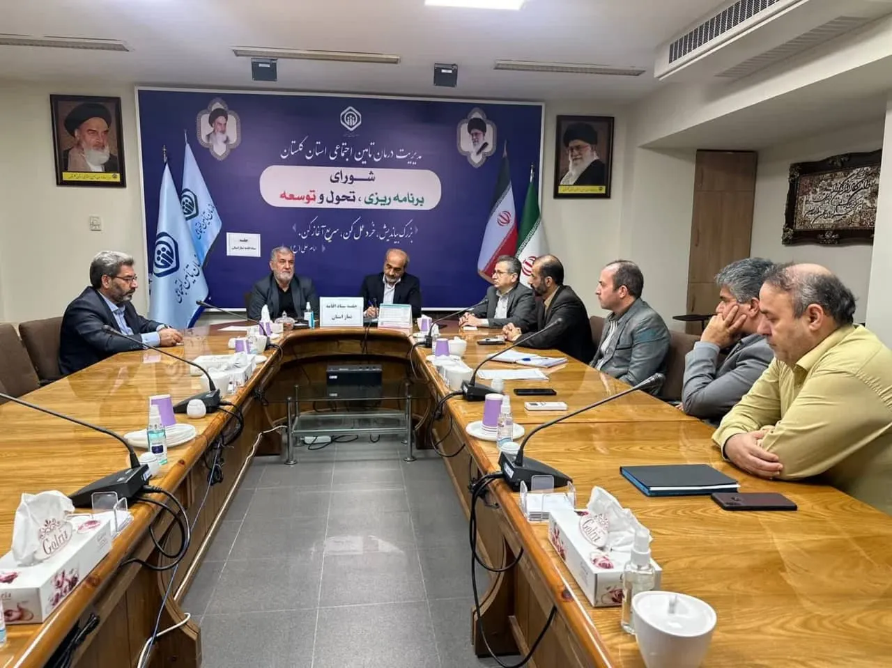 جلسه شورای اقامه نماز مدیریت درمان تامین اجتماعی استان گلستان